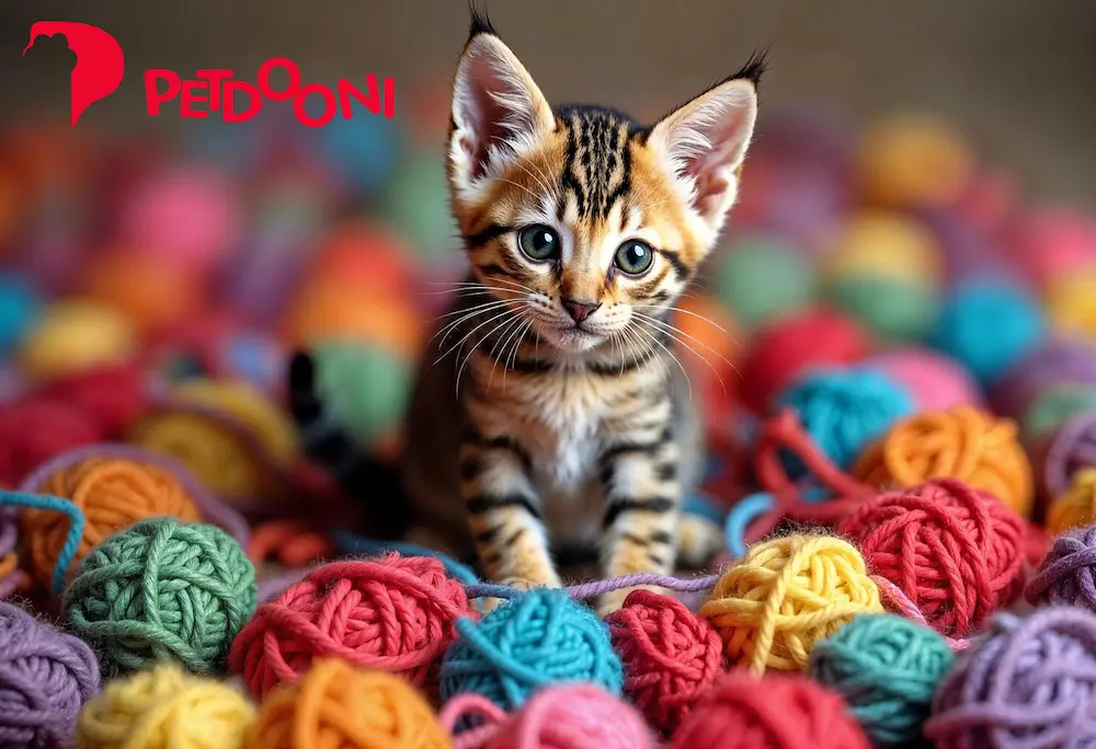 تأثیر توپ بازی گربه بر غریزه شکار و سلامت روانی آن | پت شاپ آنلاین پت دونی 1404