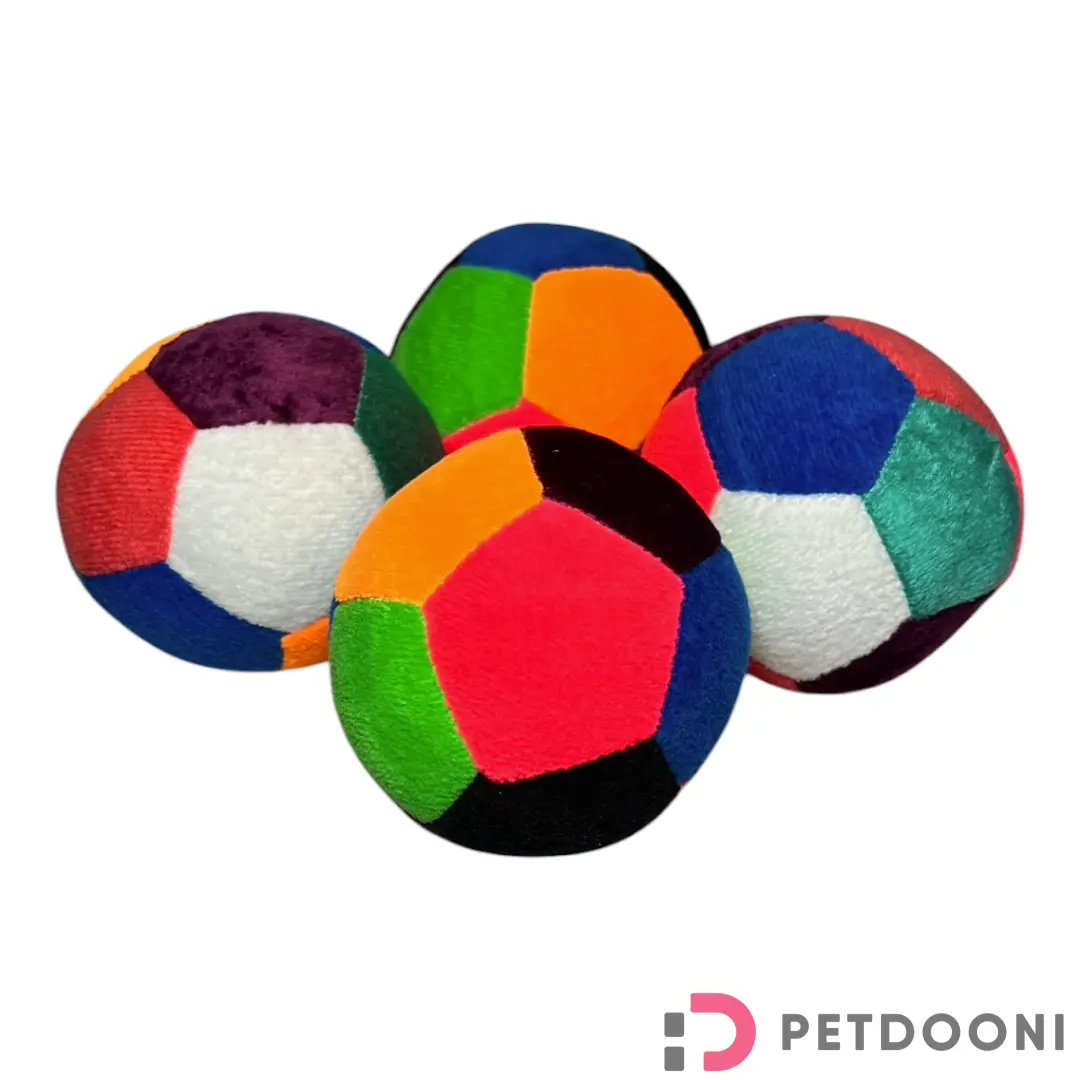 توپ پارچه‌ای همراه جغجغه