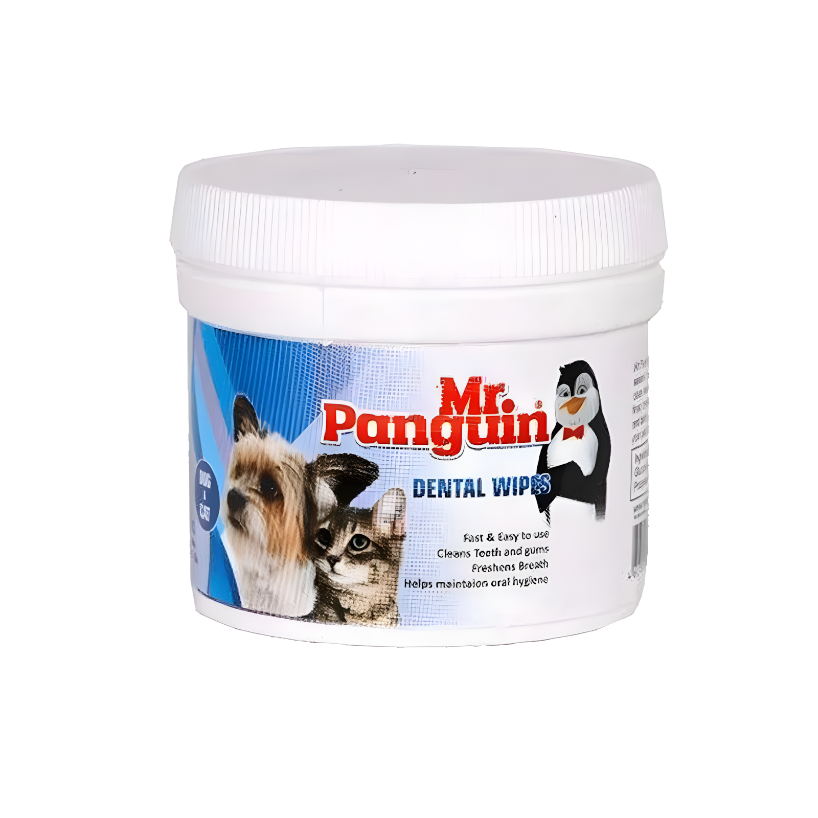 دستمال مرطوب دندان مستر پنگوئین مدل Dental Wipe بسته 70 عددی