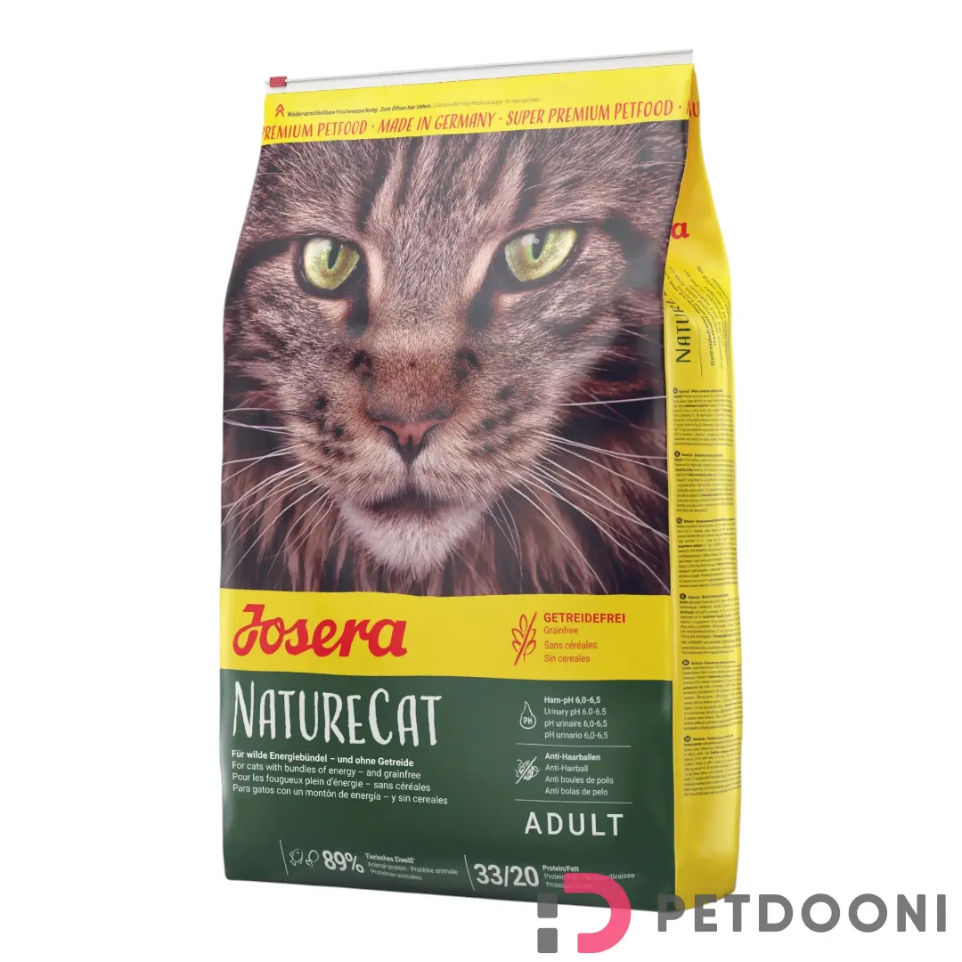 غذای خشک گربه نیچرکت جوسرا وزن 2 کیلوگرم