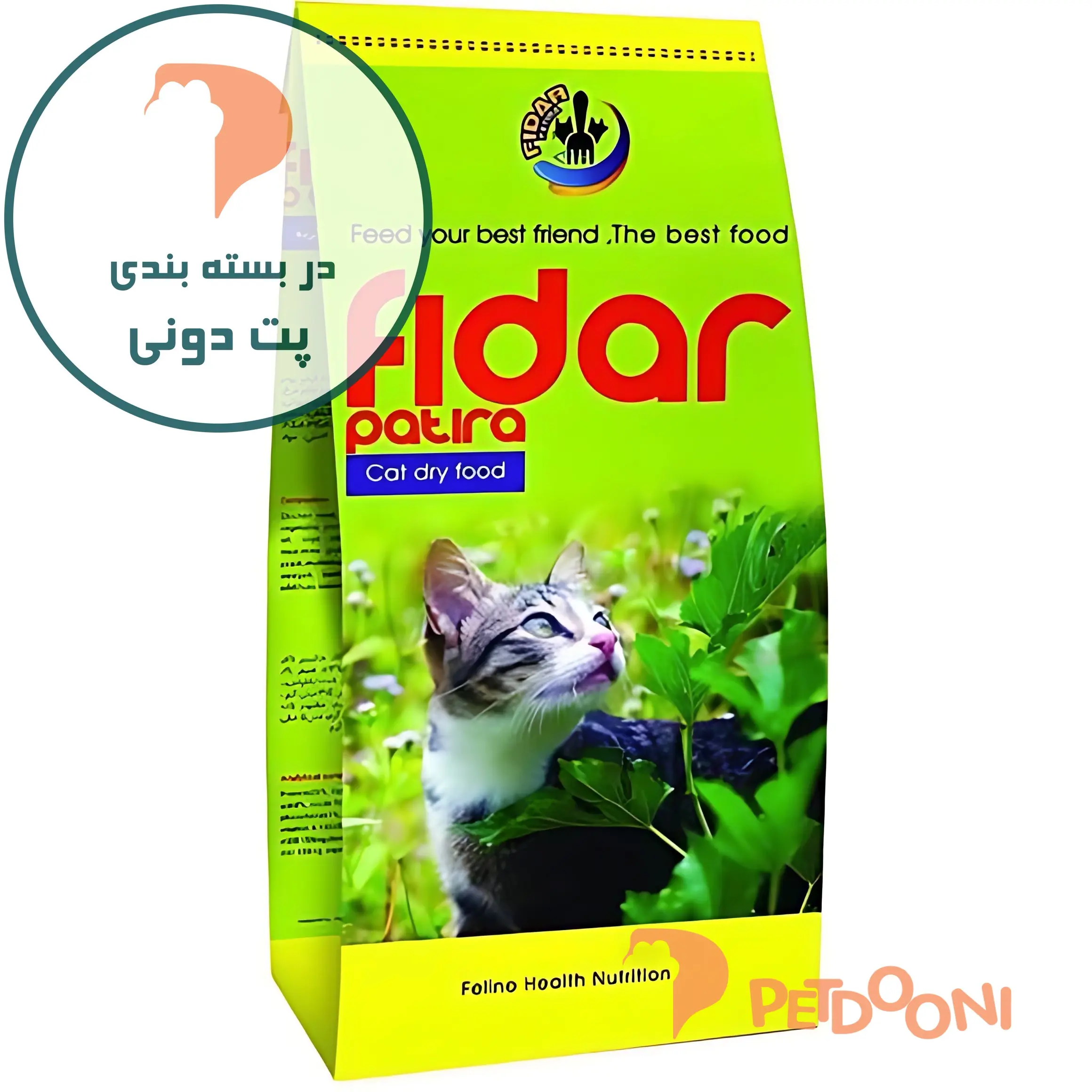 غذا خشک گربه بالغ فیدار فله وزن 1 کیلوگرم 