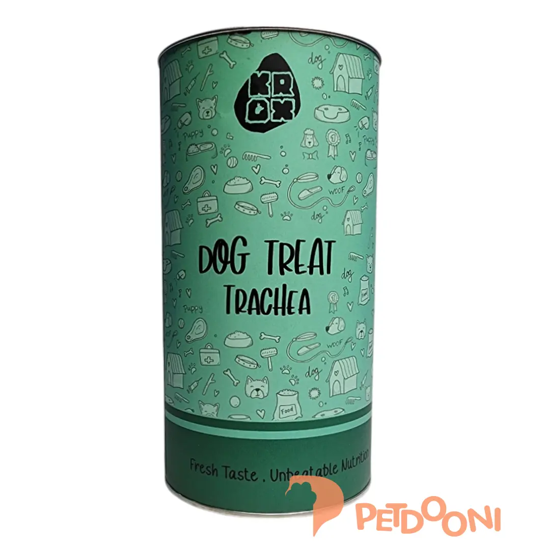 تشویقی سگ مکدلف مدل کراکس طعم نای گوساله بسته 5 عددی