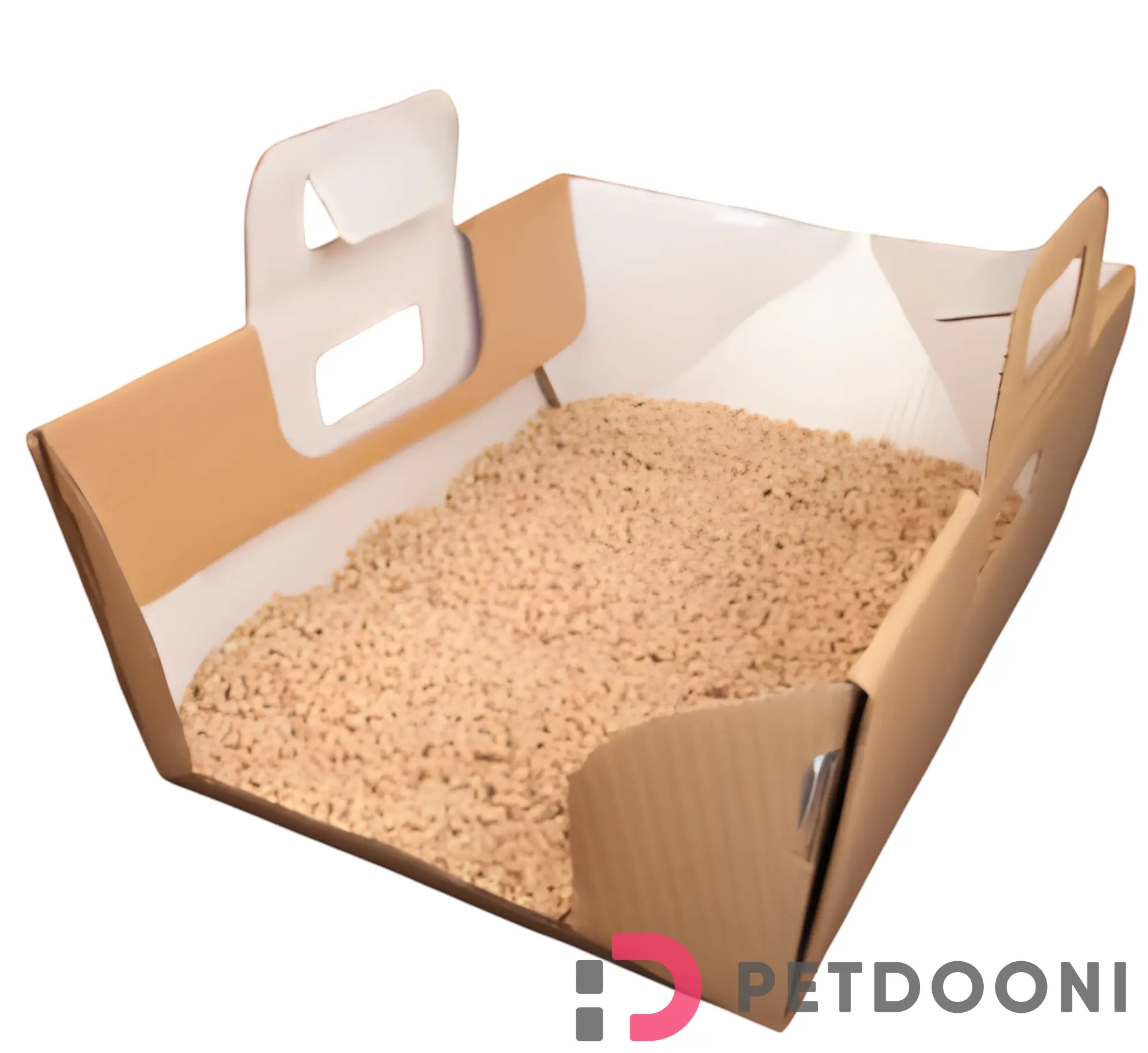 ظرف خاک گربه مسافرتی دودوتی