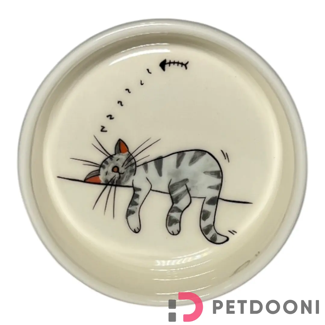 ظرف آب و غذا سرامیکی Zima Art سایز S