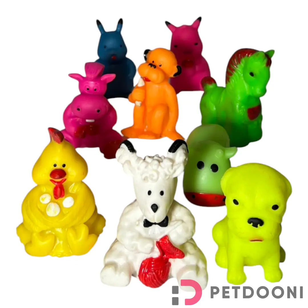 عروسک لاتکسی سوتی با طرح حیوانات