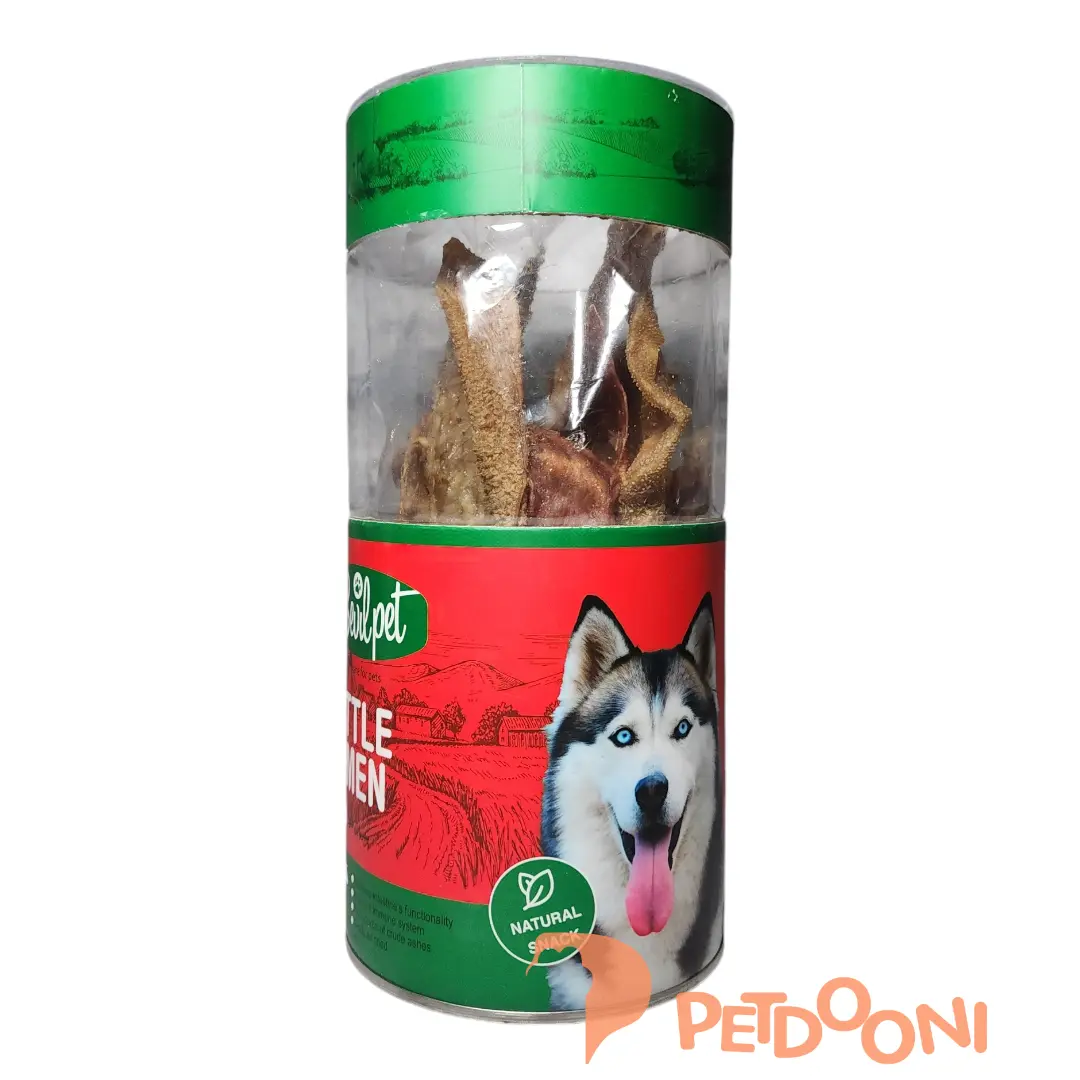 تشویقی سگ سویل پت مدل سیرابی گاو وزن 100 گرم