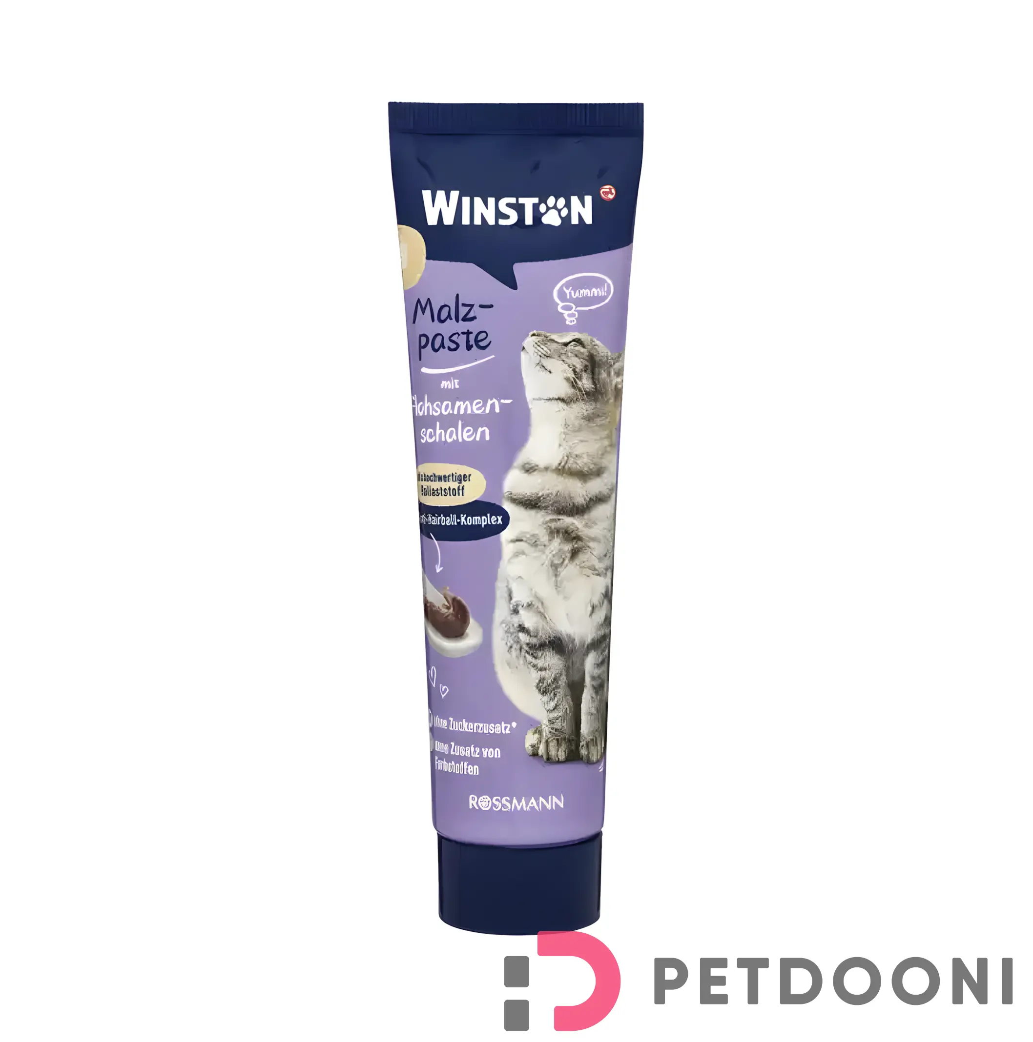 خمیر مالت گربه وینستون وزن 100 گرم (طرح جدید)