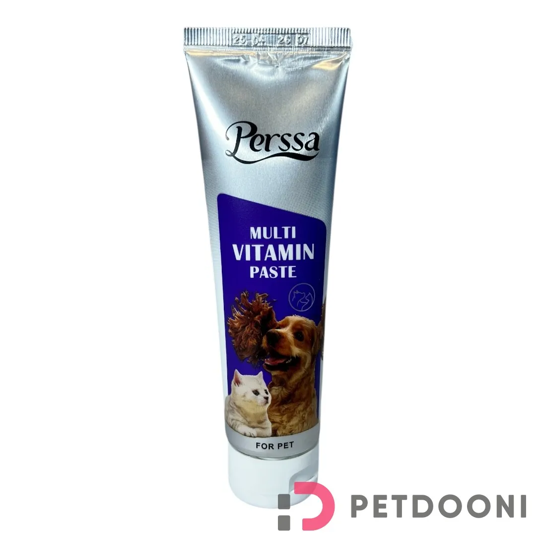 خمیر ویتامینه سگ و گربه پرسا مدل وزن 100 گرم