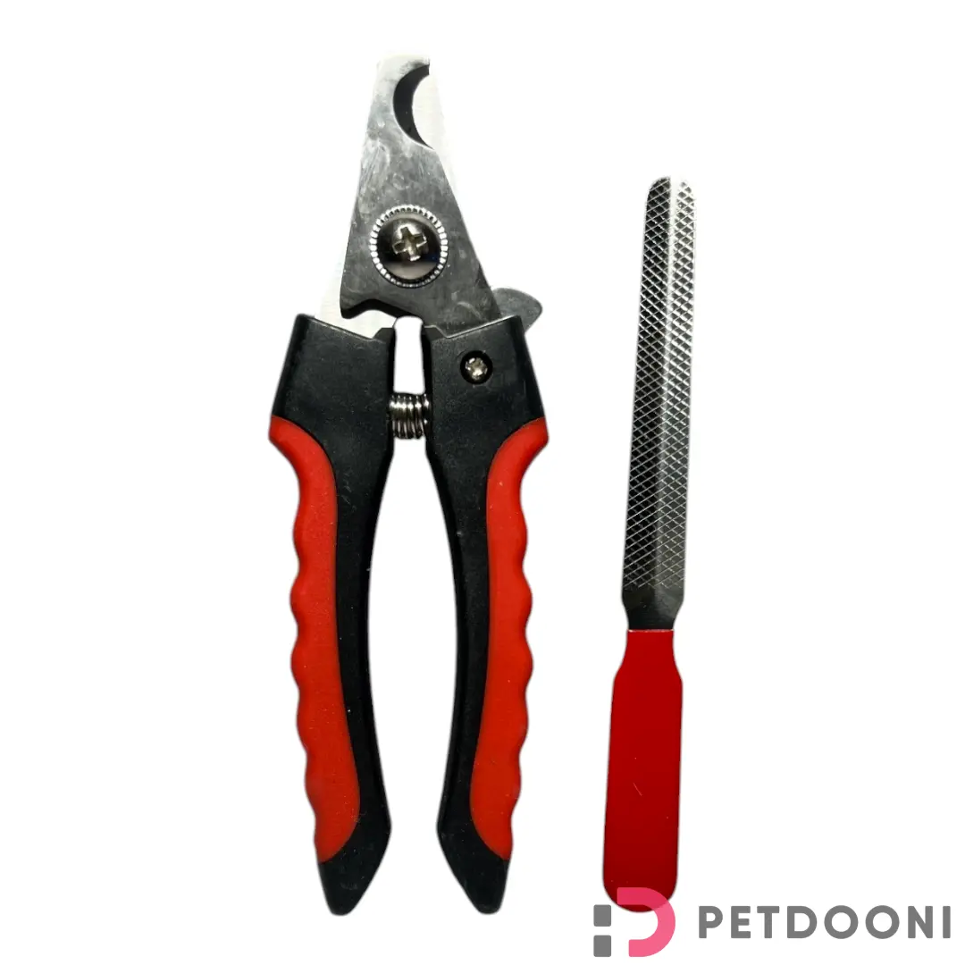 ناخن‌‌‌گیر و سوهان ناخن پت مدل انبری سایز لارج