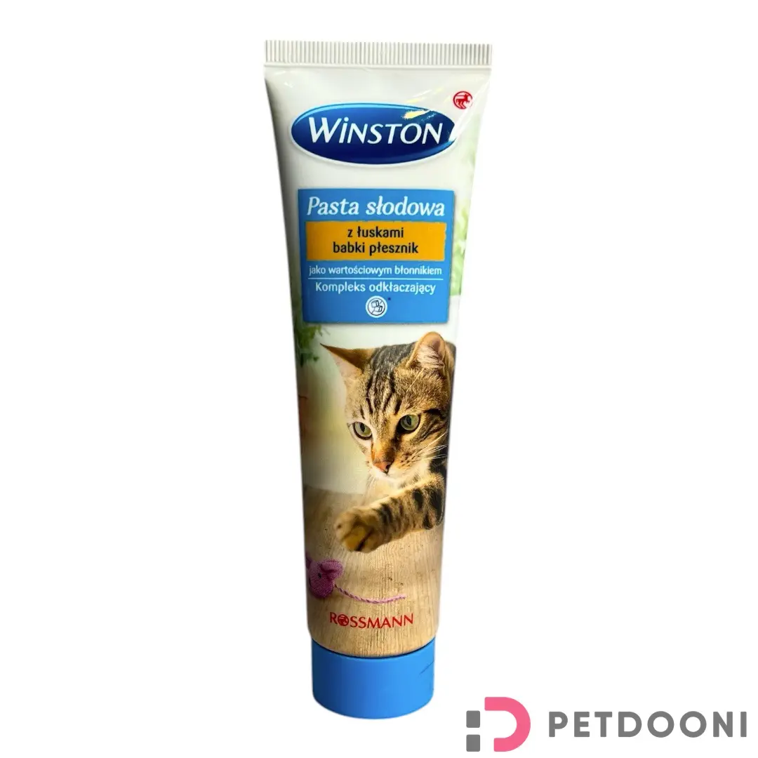 خمیر مالت گربه برند وینستون 100 گرمی