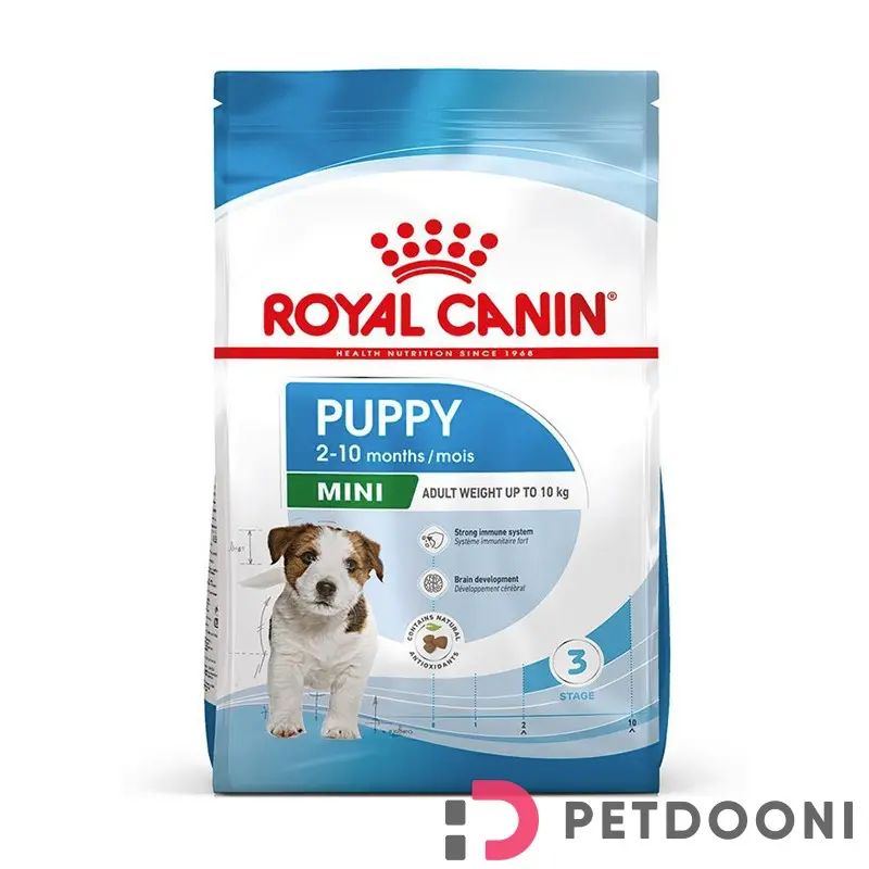 غذای خشک توله سگ نژاد کوچک رویال کنین وزن 2 کیلوگرم