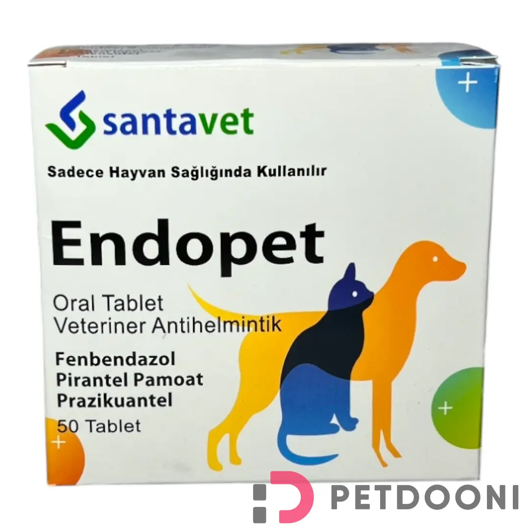 قرص ضد انگل سگ و گربه اندوپت تعداد 1 عدد