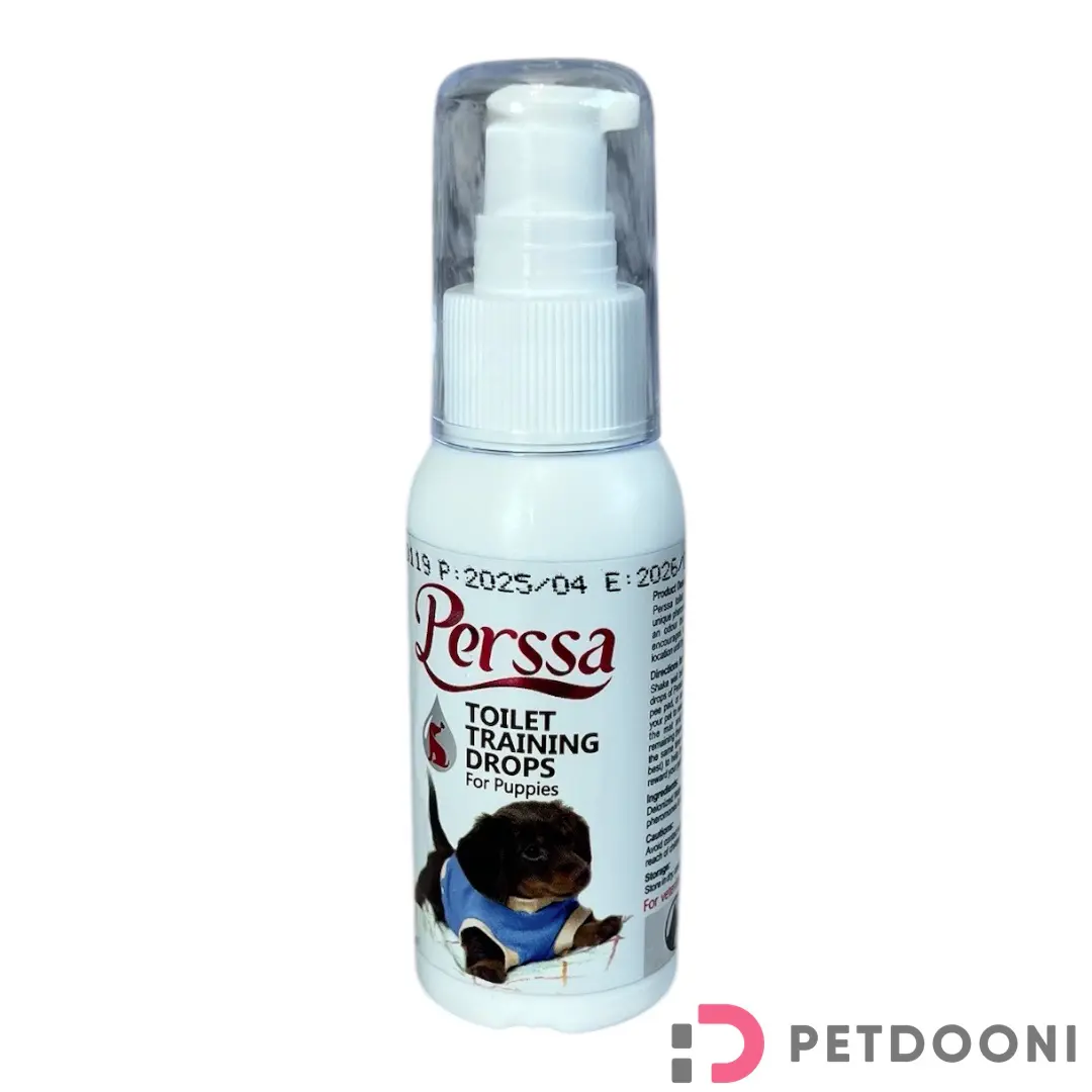 قطره تعلیم ادرار سگ پرسا حجم 60 میلی لیتر
