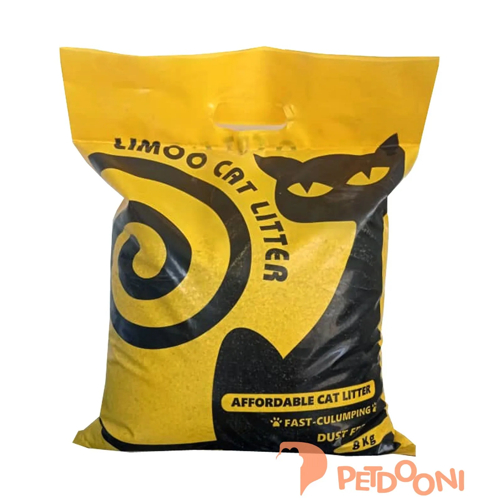 خاک بستر گربه لیمو مدل اقتصادی وزن 8 کیلوگرم