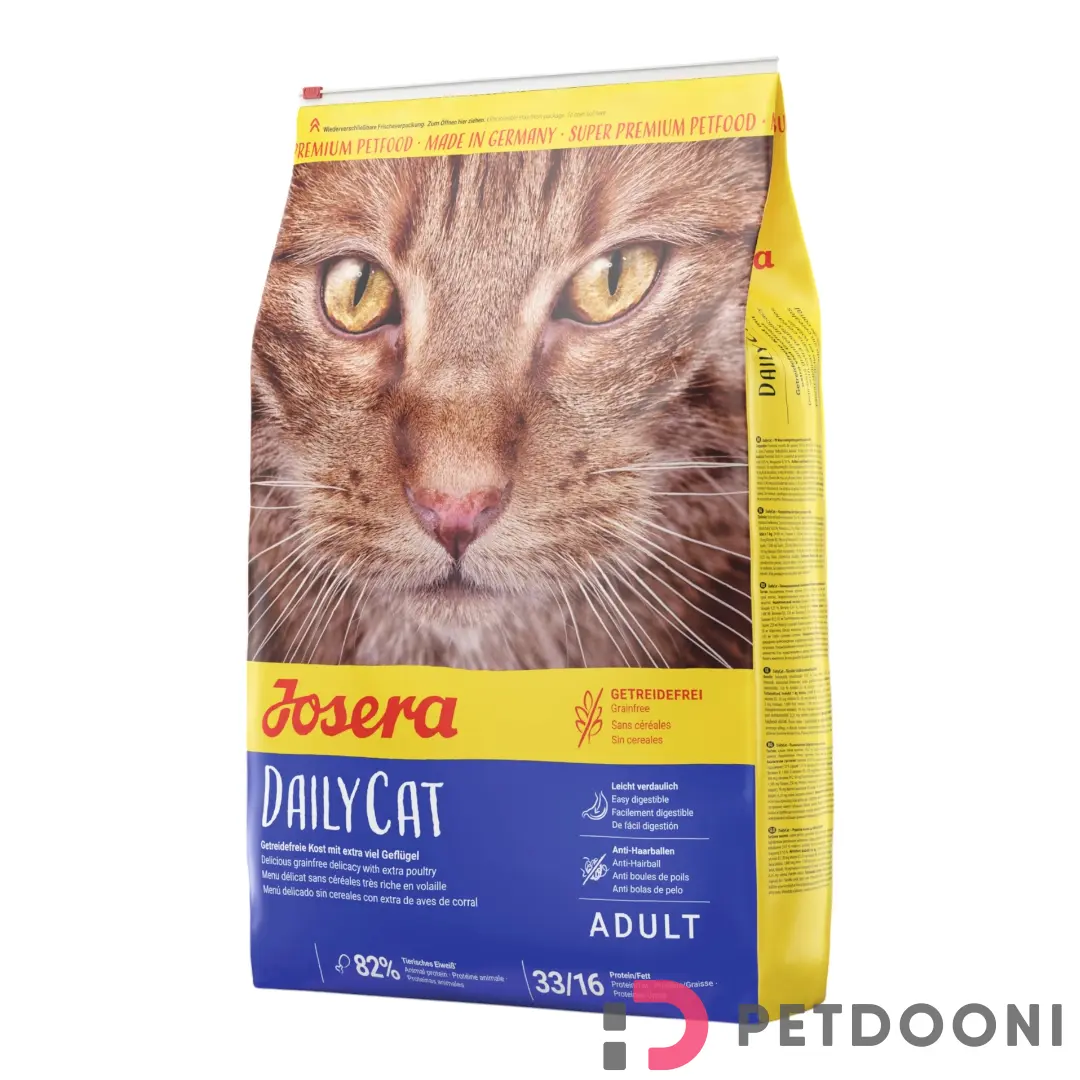غذای خشک گربه دیلی کت جوسرا وزن 2 کیلوگرم