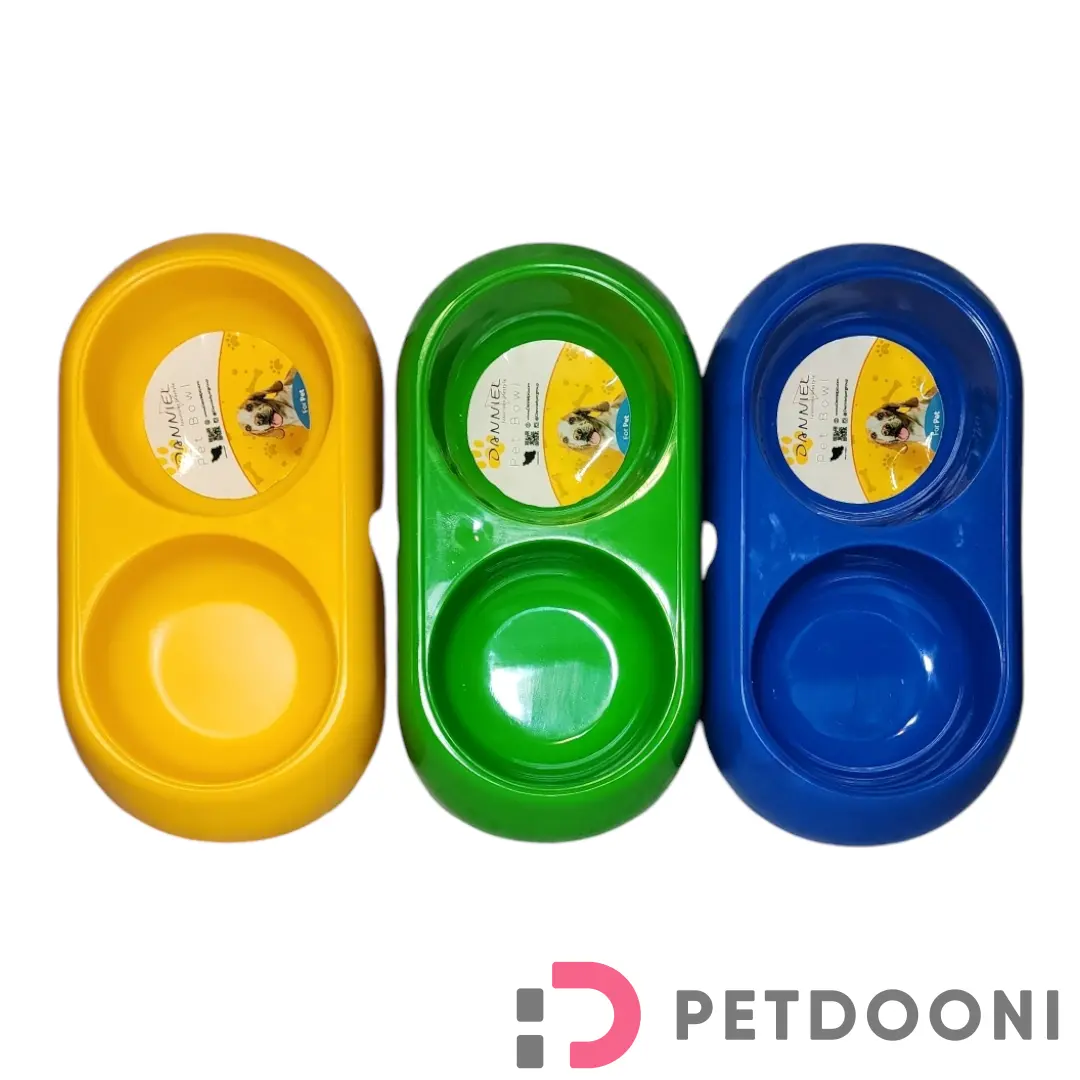 ظرف آب و غذای دوقلو دنیل