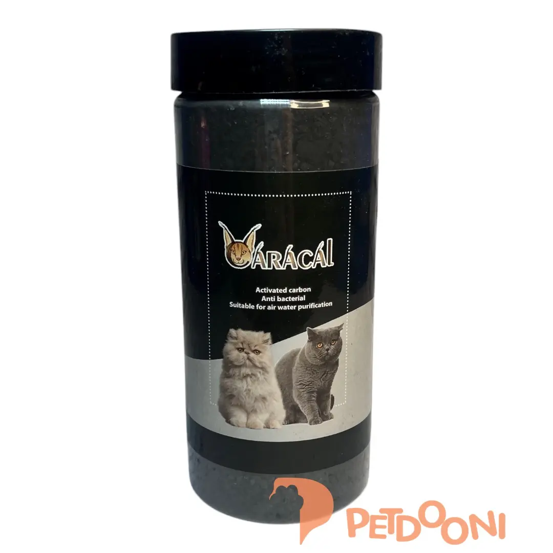 بوگیر و خشبوکننده کربن اکتیو خاک گربه کاراکال حجم 700 میلی‌لیتر