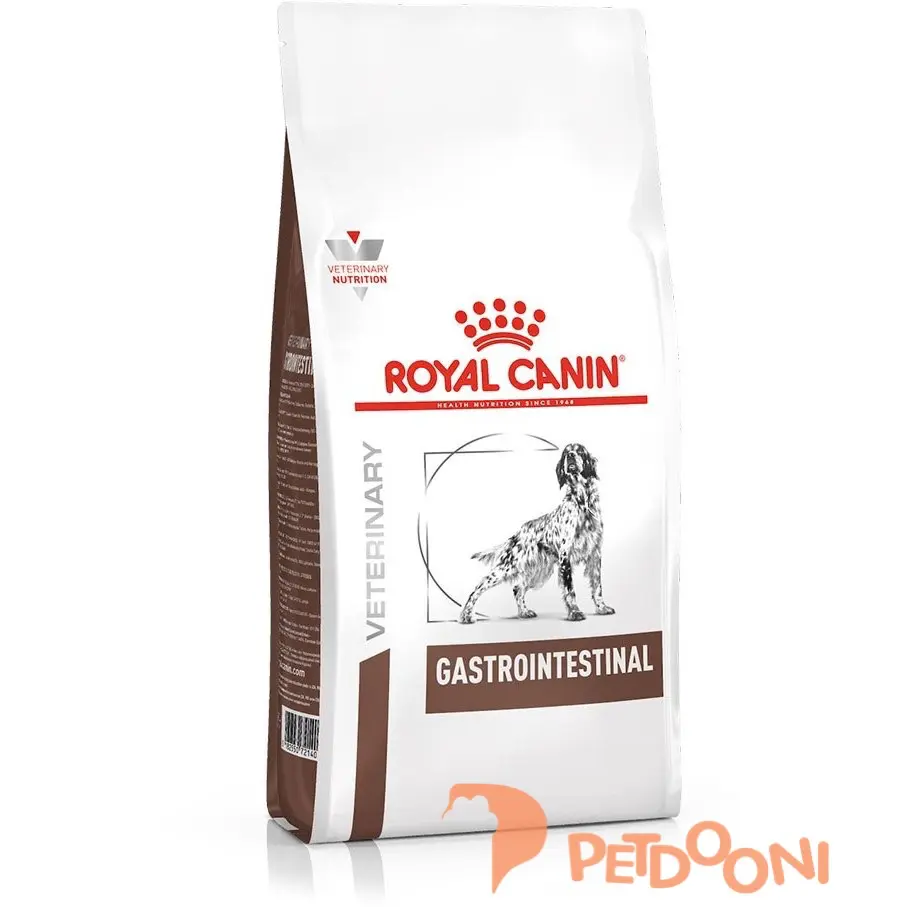 غذای خشک سگ گاسترو اینتستینال رویال کنین وزن 2 کیلوگرم