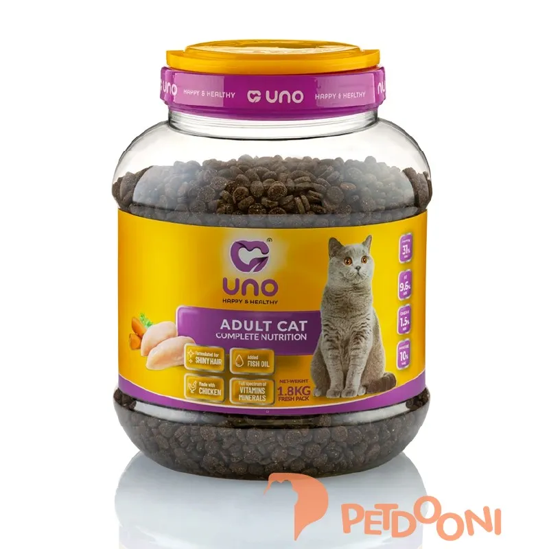 غذای خشک سوپر پریمیوم گربه بالغ اونو بسته ۲ کیلوگرم